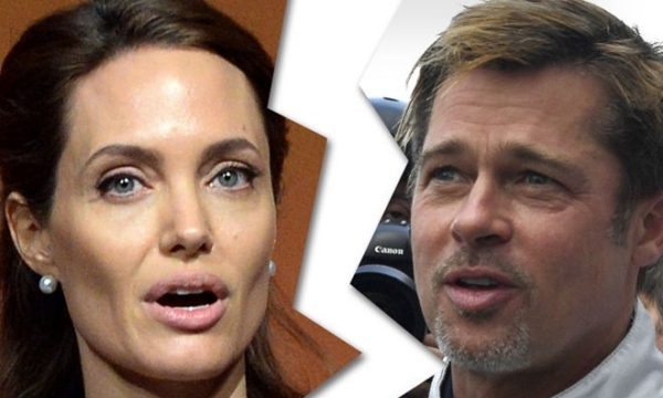 Angelina Jolie đệ đơn ly dị Brad Pitt